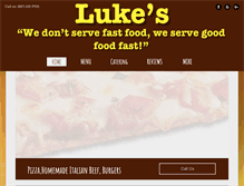 Tablet Screenshot of lukeslakebluff.com